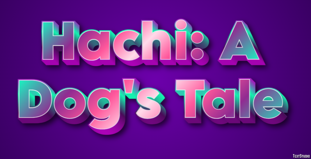 Hachi: A Dog's Tale Metin Efekti