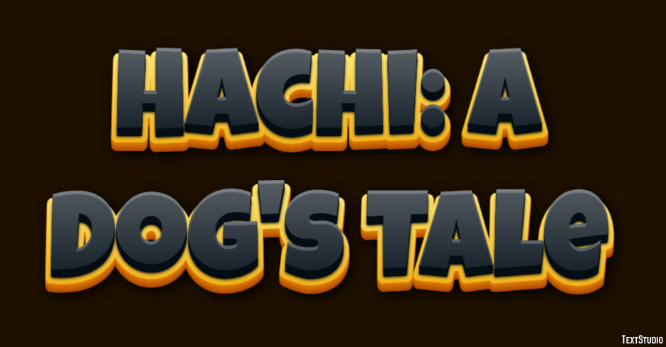 Hachi: A Dog's Tale Metin Efekti
