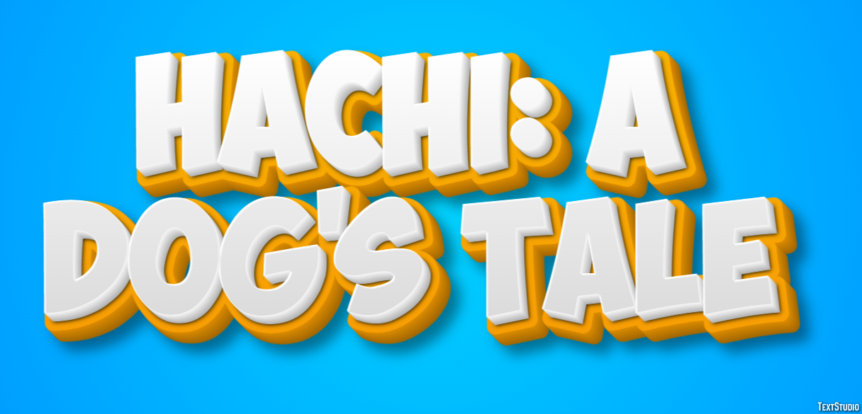 Hachi: A Dog's Tale Metin Efekti