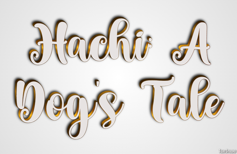 Hachi: A Dog's Tale Metin Efekti