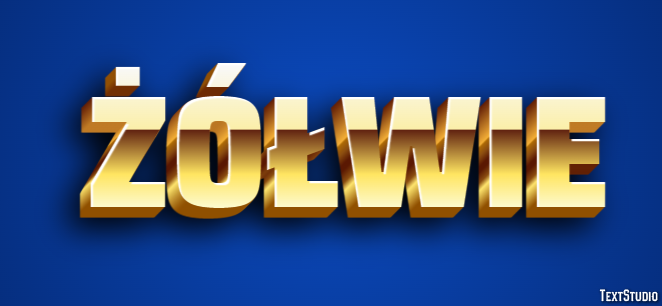 żółwie Efekt tekstowy