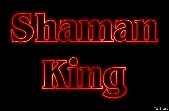 Shaman King Efekt tekstowy