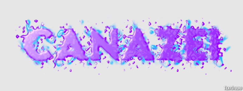 Canazei Efecto de Texto