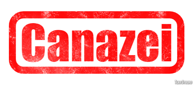 Canazei Efekt tekstowy