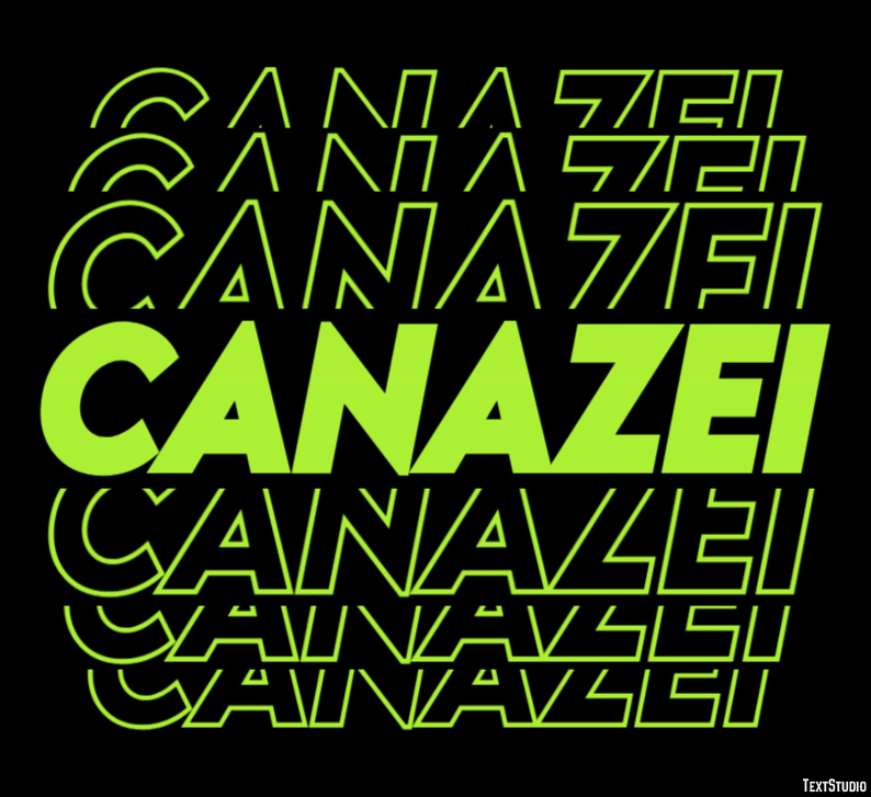 Canazei Efekt tekstowy