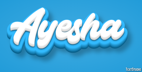 Ayesha Effet de Texte