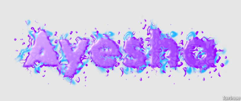Ayesha Texteffekt
