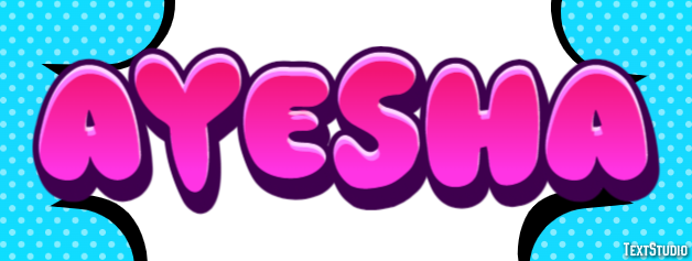 Ayesha Texteffekt