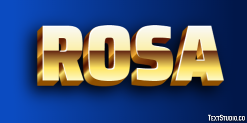 Rosa Effetto testo