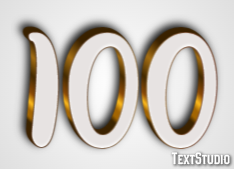 100 Effetto testo