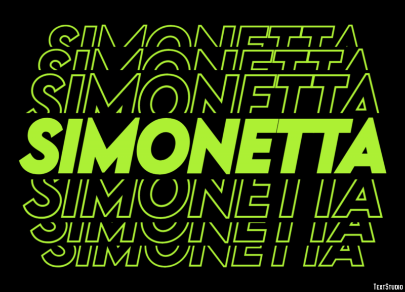 Simonetta Effetto testo