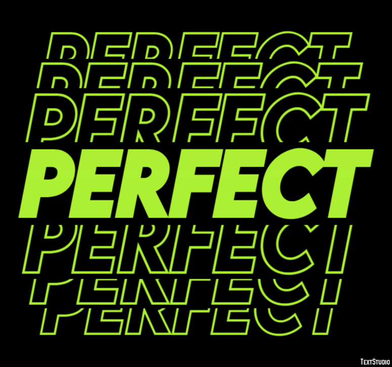 Perfect Effet de Texte