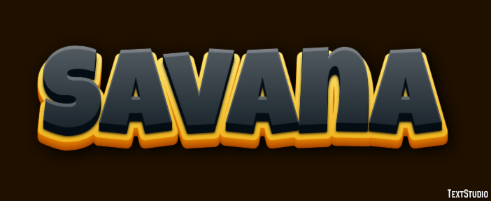 Savana Text Effect