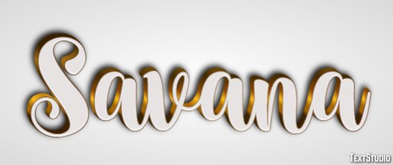 Savana Texteffekt