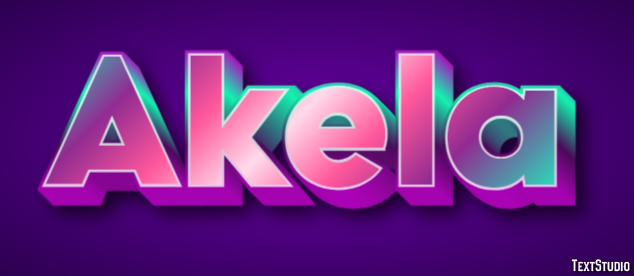 Akela Text Effect