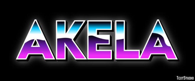 Akela Text effect
