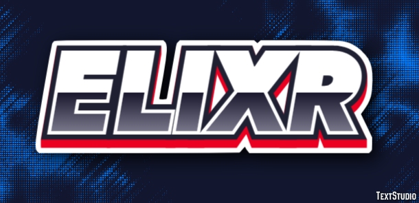 Elixr Efecto de texto