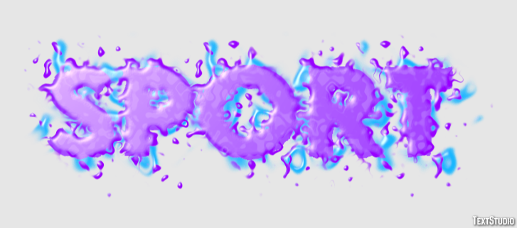 Sport Effet de texte