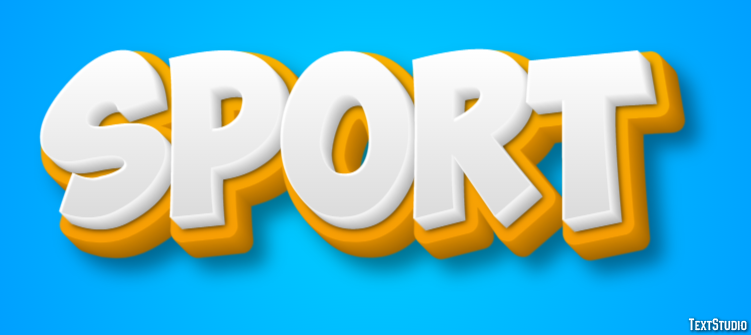Sport Effet de Texte