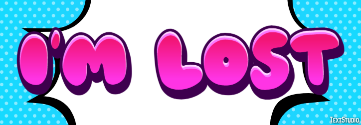I'm lost Text Effect