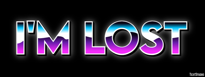 I'm lost Text Effect