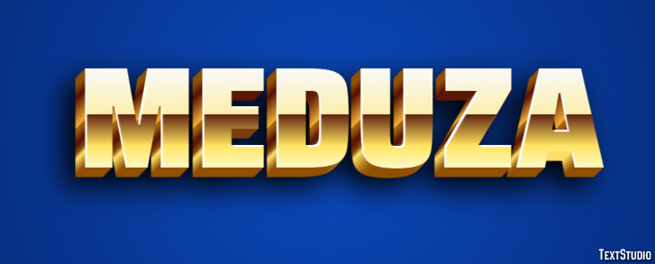 Meduza Effetto testo