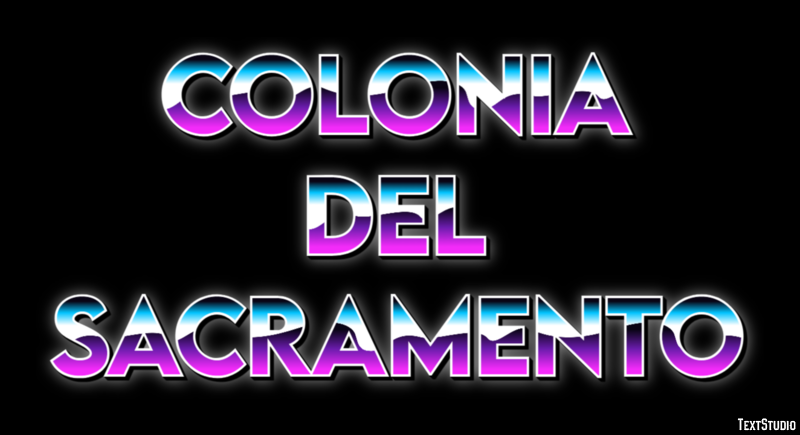 Colonia del Sacramento Efekt tekstowy