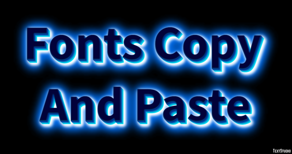 Fonts Copy And Paste テキスト効果