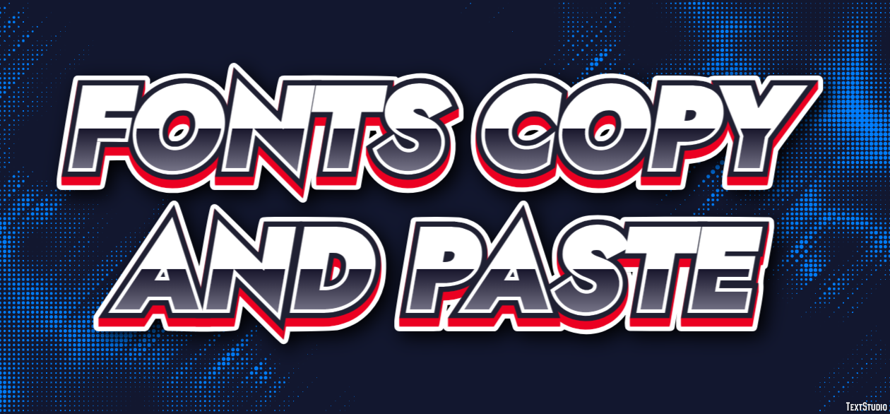 Fonts Copy And Paste テキスト効果