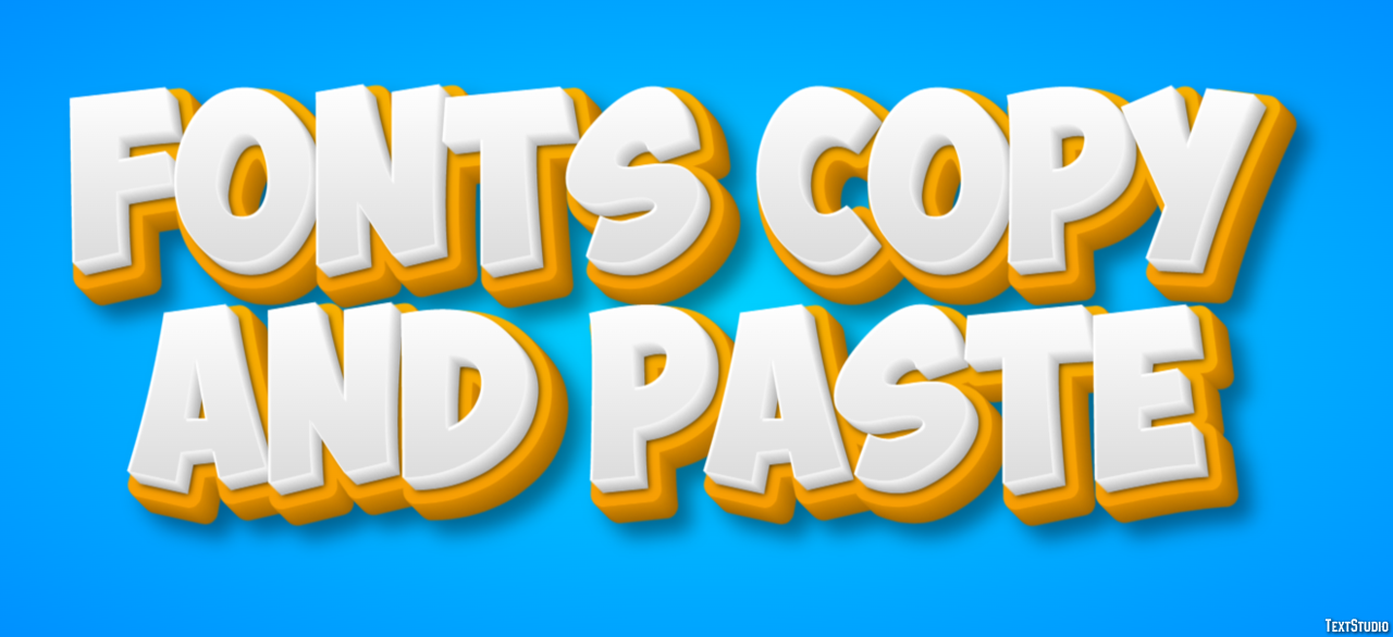 Fonts Copy And Paste テキスト効果