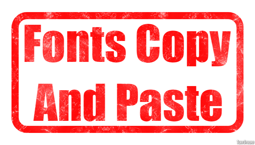 Fonts Copy And Paste テキスト効果