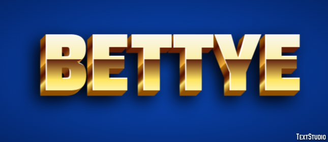 Bettye テキスト効果