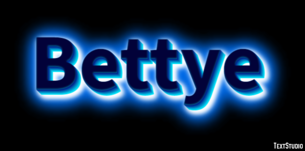 Bettye Text effect