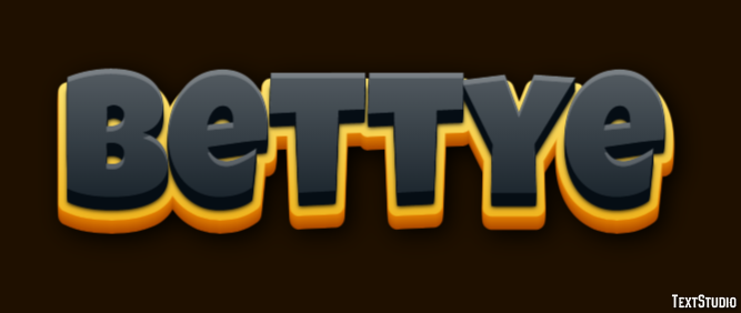 Bettye Text effect