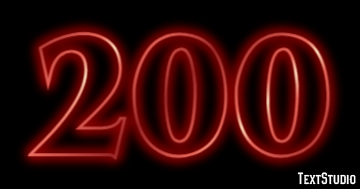 200 Text Effect
