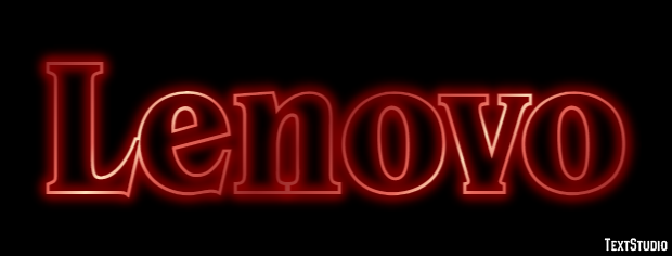 Lenovo Texteffekt