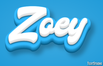 Zoey テキスト効果