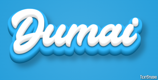 Dumai Effetto testo