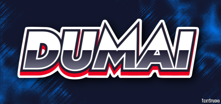Dumai Effetto testo