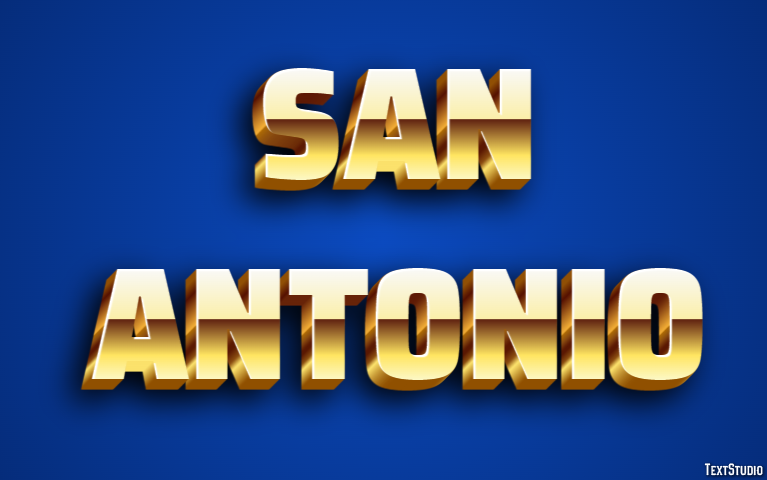 San Antonio Efekt tekstowy