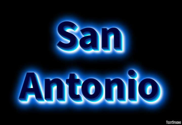 San Antonio Efekt tekstowy
