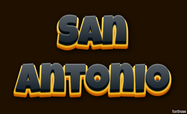 San Antonio Efekt tekstowy