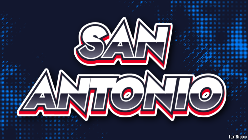 San Antonio Efekt tekstowy