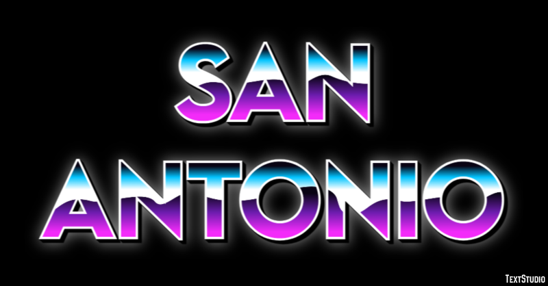 San Antonio Efekt tekstowy