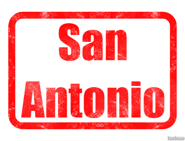 San Antonio Efekt tekstowy