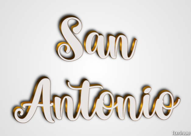 San Antonio Efekt tekstowy