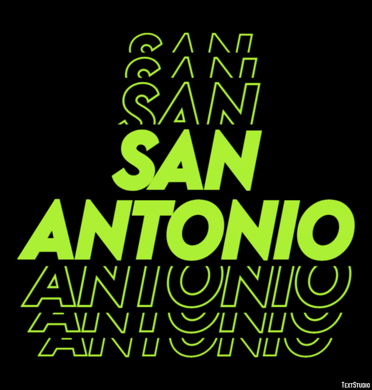 San Antonio Efekt tekstowy