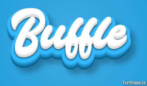Buffle Effet de Texte