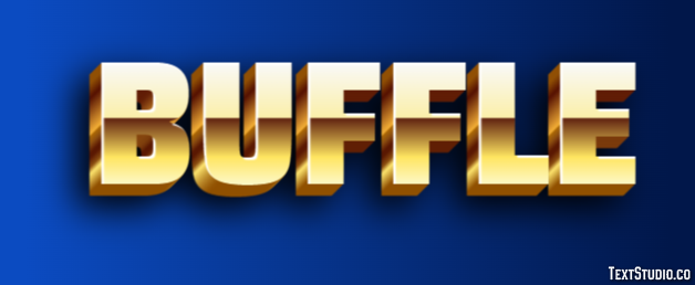 Buffle Text Effect
