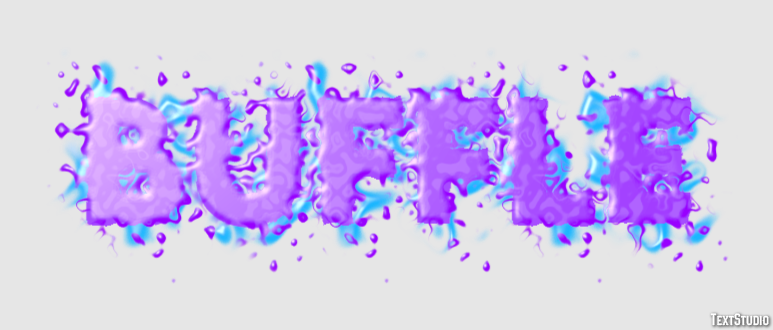 Buffle Effet de Texte